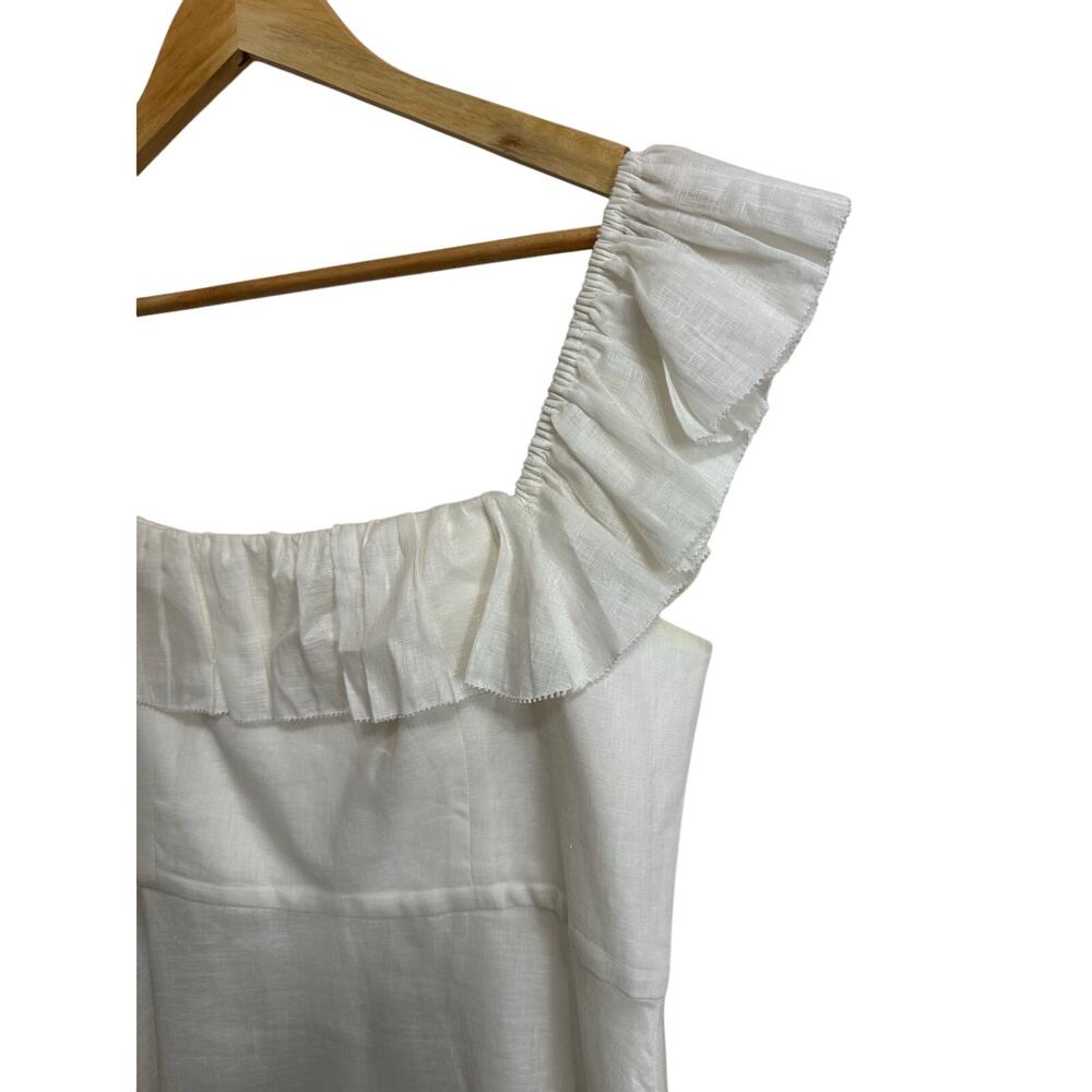 Zimmermann Brighton‎ Ruffle Neck ivory Dress size 3 - Picture 4 of 7